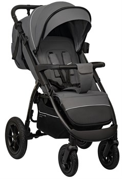 Детская прогулочная коляска Indigo Epica XL Air с сумкой 2025 темно-серый 1806772225 - фото 102377