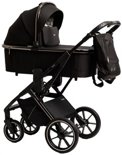 Детская коляска Peppy Tecla 2 в 1 Shadow Black Chrome Edition (Черный) 996928349 - фото 10427