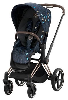 Прогулочная коляска Cybex Priam IV Rosegold Jewels of Nature 1198698246 - фото 105177