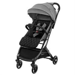Детская прогулочная коляска Indigo Onyx серый 189890184 - фото 106428