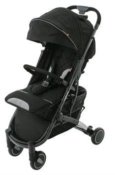 Детская прогулочная коляска BabyZz D200 черная на черной раме 706473445 - фото 106771