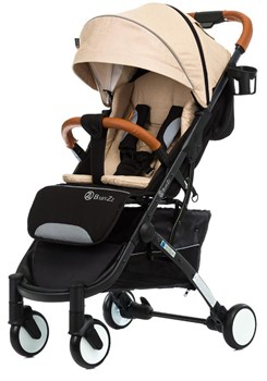 Детская прогулочная коляска BabyZz D200 бежевый 2020 915615237 - фото 106780