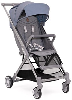 Детская прогулочная коляска BabyZz Prime серо-голубая 1811519682 - фото 106838