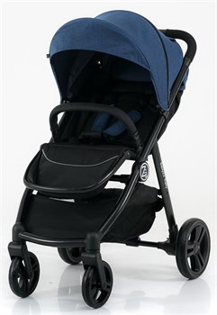 Детская прогулочная коляска BabyZz Rally джинс 403756332 - фото 106924