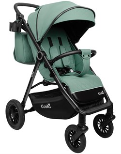 Детская прогулочная коляска Costa Vita зелёный 1181777122 - фото 107493