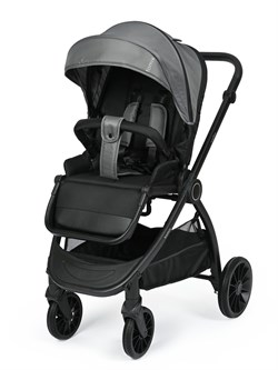 Детская прогулочная коляска Tomix Walker Single Grey 316544303 - фото 110111