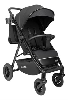 Детская прогулочная коляска Costa Vita total black 86748072 - фото 110268