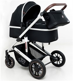 Коляска-трансформер Sweet Baby Amare Black 1788400271 - фото 112966