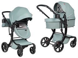 Детская коляска трансформер Aimile PRO аквамарин 1951326790 - фото 113796