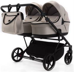 Детская коляска Adamex Leo Duo 3 в 1 TK20 (СВЕТЛО-БЕЖЕВЫЙ) 353540709 - фото 114602