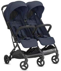 Детская прогулочная коляска для двойни Inglesina Twin Sketch Navy 600987904 - фото 114779
