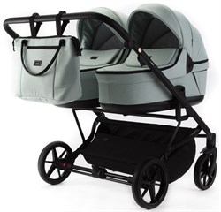 Детская коляска Adamex Leo Duo 3 в 1 TK27 TIP (СЕРО-ЗЕЛЕНЫЙ) 1767968060 - фото 114889