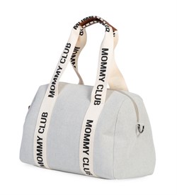Сумка для мамы Childhome Mommy Bag Club Signature CWMCSCOW CANV OFFWHITE 1453529969 - фото 116249