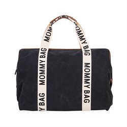 Сумка для мамы Childhome Mommy Bag Large Sign Can CWMBBSCBL BLACK 409846163 - фото 116444