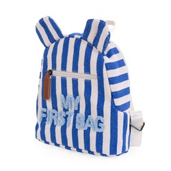 Рюкзак Childhome My First Bag CWKIDBSTBL RAYURES BLEU 1271759640 - фото 118102