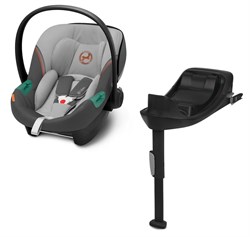 Автокресло Cybex Aton S2 i-Size с базой Base One Lava Grey 204592502 - фото 119835