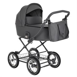 Детская коляска Roan Bass Next Classic d12 2 в 1 RCL263/1 Steel Grey 1059009070 - фото 12048