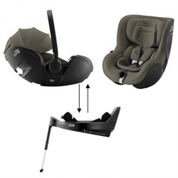 Комплект 3 в 1 Britax Roemer BABY-SAFE PRO / VARIO BASE 5Z / DUALFIX 5Z LUX 39740/39639 Urban Olive 1864959487 - фото 122474
