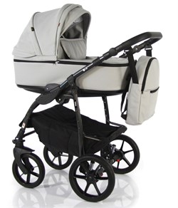 Детская коляска Sevillababy Uno 2 в 1 св.серый экокожа 1344331222 - фото 12558