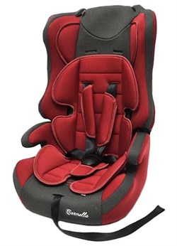 Автокресло-бустер Carmella RF 513 9-36кг 39 deep red-black dot 1849888617 - фото 131278