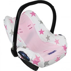 Чехол в автокресло Xplorys Dooky Seat cover 0+ Pink Stars 1447128636 - фото 134260