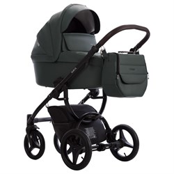 Детская коляска Bebetto Luca Pro 2 в 1 35 зеленая кожа 376486797 - фото 15047