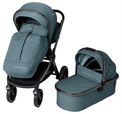 Детская коляска AmaroBaby Motus 2 в 1 бирюзовый 834850827 - фото 19990