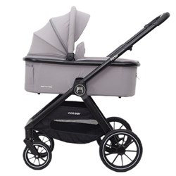 Детская коляска 2 в 1 Ining Baby KR345 Rider Light grey 1013401814 - фото 20311