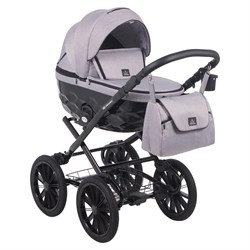 Детская коляска Adamex Chantal Retro 2 в 1 C202 (св.серый ) 403089553 - фото 22546