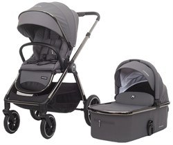 Детская коляска 2 в 1 Ining Baby KR 345 pro grey 1829255021 - фото 22594