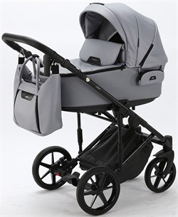 Детская коляска Adamex Zico Deluxe 2 в 1 Z-SM03 СЕР. КОЖА 1393369799 - фото 22959