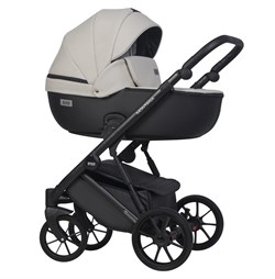 Детская коляска Riko Basic Montana Ecco 2 в 1 31 Light Silver-Black 1208791167 - фото 22979