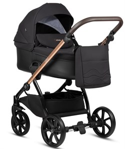 Детская коляска Tutis Leo Plus 2 в 1 1222201 Black 387625137 - фото 2341