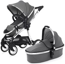Детская коляска Egg 2 в 1 Anthracite & Chrome 1028711321 - фото 23660