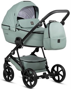 Детская коляска Tutis Viva 5 Plus Leather 2024 2 в 1 1452045 Aquamarine 63718562 - фото 2444
