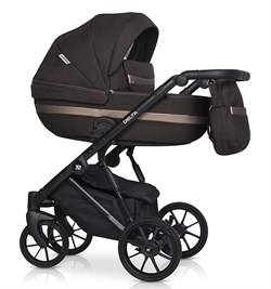 Детская коляска Riko Basic Delta 2 в 1 04 chocolate 1610835589 - фото 24768