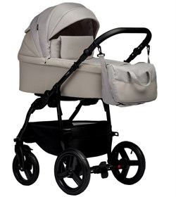 Детская коляска Indigo Impulse Eco 2 в 1 Ie02 бежевая кожа/бежевый 1729771072 - фото 25806