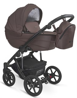 Детская коляска Bexa Ideal 2 в 1 ID 21 т.коричневый+т.коричневая кожа 1316323469 - фото 26234