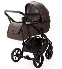 Детская коляска Adamex Nola Deluxe 2 в 1 N-SA28 (КОРИЧНЕВАЯ КОЖА) 1675291407 - фото 26736