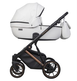 Детская коляска Riko Basic Montana Premium Copper 2 в 1 11 White 718111409 - фото 27124