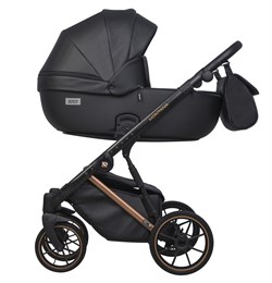 Детская коляска Riko Basic Montana Premium Copper 2 в 1 12 Black 1650133146 - фото 27137