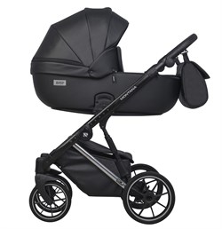 Детская коляска Riko Basic Montana Premium Silver 2 в 1 22 Black 22698249 - фото 27150