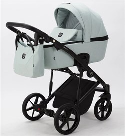Детская коляска Adamex Mobi 2 в 1 M-TK27 (СЕРО-ЗЕЛЕНЫЙ) 771013649 - фото 27421