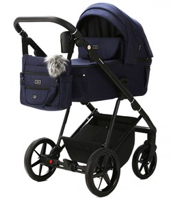 Детская коляска Adamex Vasco 2 в 1 V-TK67 LUX (СИНИЙ) 870294242 - фото 27510