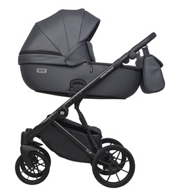 Детская коляска Riko Basic Montana Ecco 2 в 1 24 Graphite 1446796340 - фото 27747