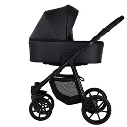 Детская коляска Pituso Tossa Кожа 2 в 1 TS/25/1 Black 1497099096 - фото 28484