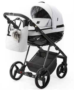 Детская коляска Adamex Quantum 2 в 1 Q-TK94 (СВ.СЕРЫЙ) 727955508 - фото 28795