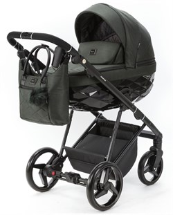 Детская коляска Adamex Quantum 2 в 1 Q-TK105 LUX (Т.ЗЕЛЕНЫЙ) 1853776522 - фото 28921