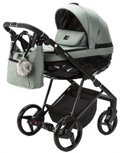 Детская коляска Adamex Quantum 2 в 1 Q-TK99 (СЕРО-ЗЕЛЕНЫЙ) 1320244611 - фото 31857