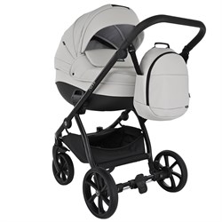 Детская коляска Tutis Nanni 7 Кожа 2 в 1 1532069 Light Silver 838749057 - фото 31900